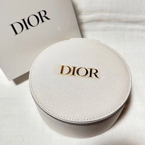 Dior Round Vanity Case NEW in BOX